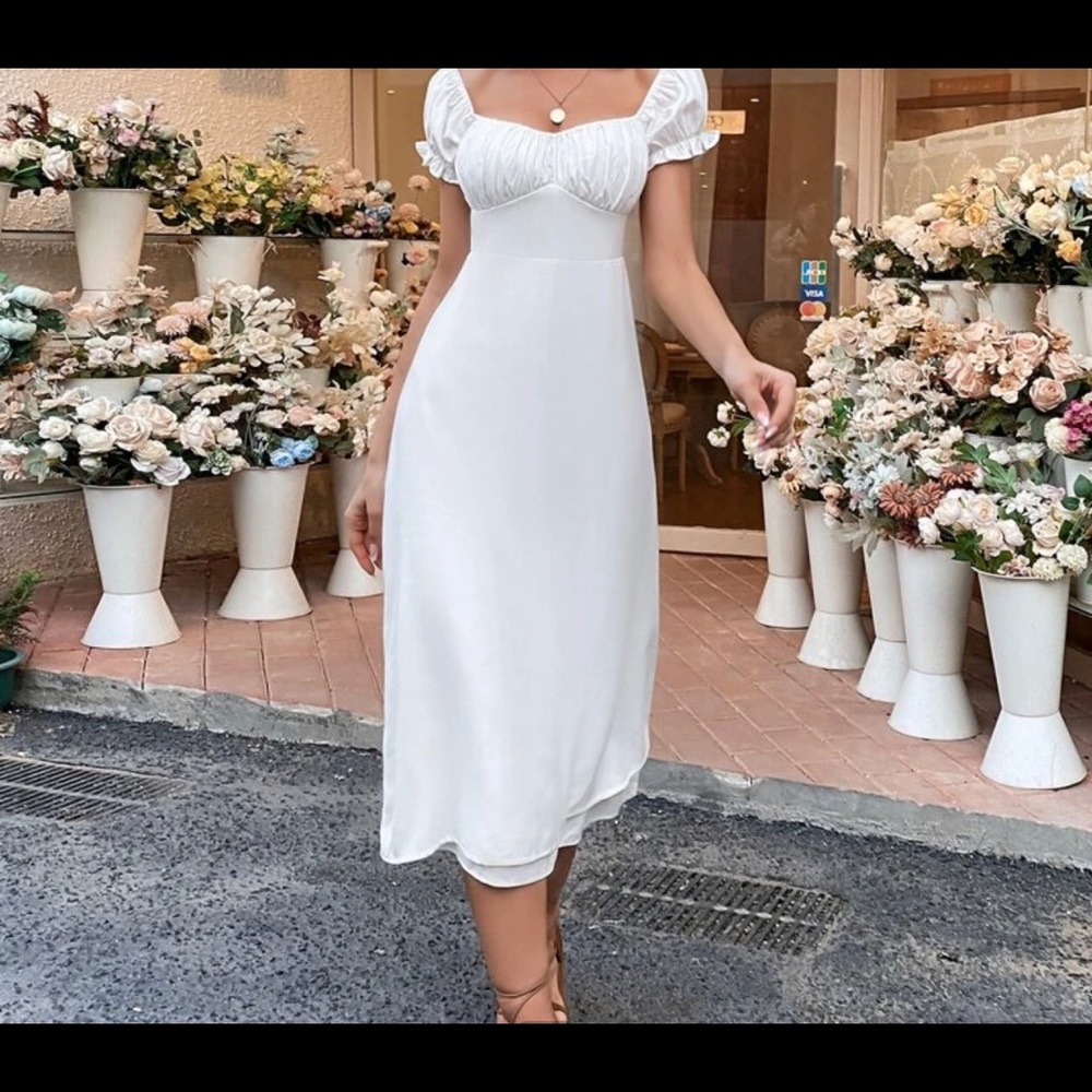 Maxi white dress